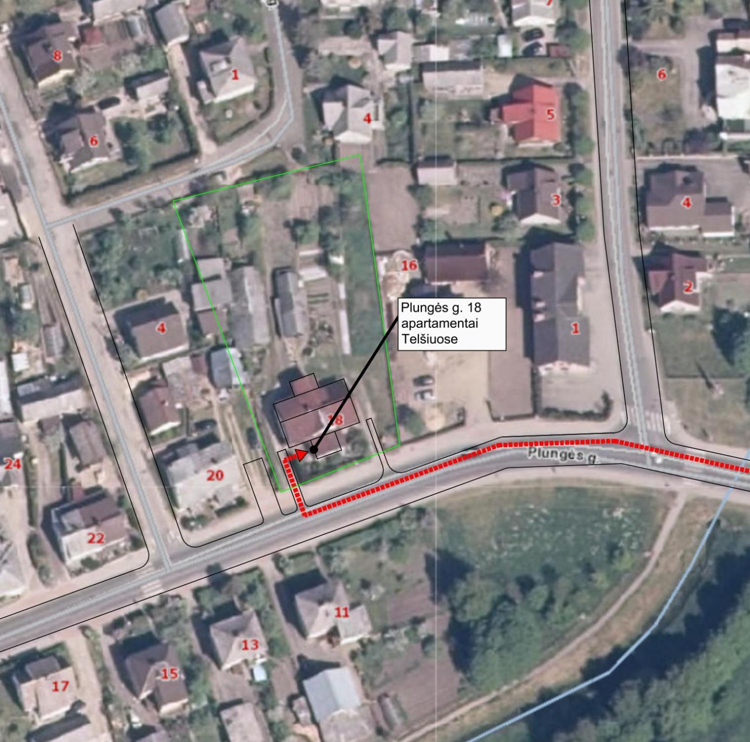 Plunges Gatves 18 Apartamentai Telšiai Zewnętrze zdjęcie