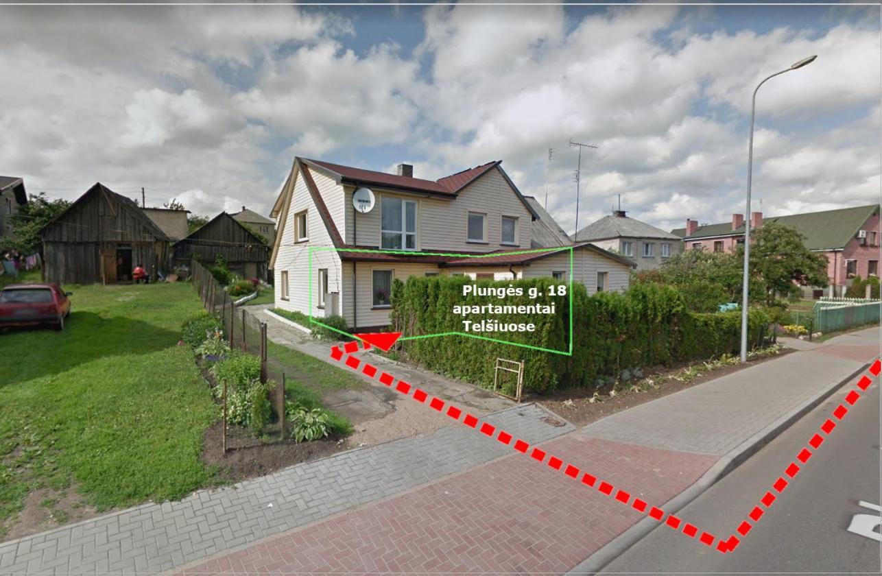 Plunges Gatves 18 Apartamentai Telšiai Zewnętrze zdjęcie